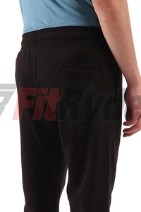 Pantalon de survêtement décontracté pour hommes, taille élastique, coupe ample, jambe droite, pantalon de jogging uni, respirant, conception personnalisée - Product Image 6