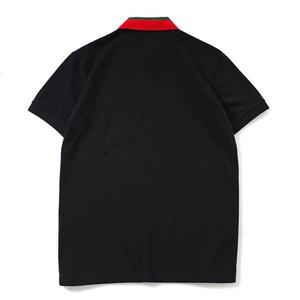 T-shirt Polo oversize facile à assortir pour homme, confortable, 49% polyester, 29% viscose, 22% coton - Product Image 2