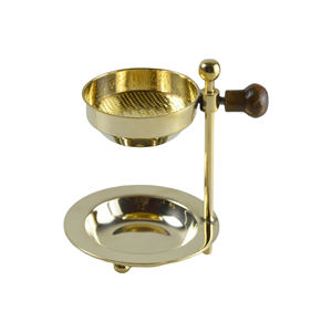 กระถางธูปทองเหลืองดีไซน์ใหม่ที่วางธูปโลหะเงางามออกแบบตกแต่งบ้าน - Product Image 3