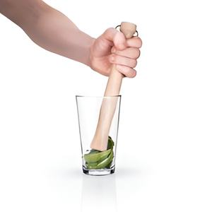 Muddler madera moderna hecha a mano Muddler madera completa Muddler barra de madera Muddler trituradora de hielo - Product Image 3