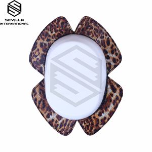 Glissières de genou pour moto personnalisées OEM à imprimé léopard, équipement de sécurité pour la course à moto, équipement de course automobile en TPU pour vélo en bois - Product Image 2
