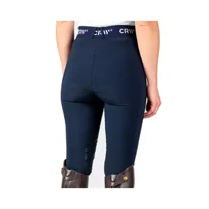Mallas ecuestres de asiento completo para mujer de tamaño personalizado de la mejor calidad, Pantalones de mujer para montar a caballo, exportación directa - Product Image 1