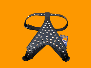 Harnais en cuir souple pour chien, pour l'entraînement à la marche, pour la randonnée, le sport, lot de 5 ensembles de harnais pour chien, rivet clouté, 14.46 $/quantité minimale de commande - Product Image 6