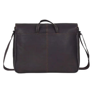 Sac à ordinateur portable pour homme en cuir véritable durable avec design exécutif Logo personnalisé Sac à dos de voyage imperméable Porte-documents de bureau - Product Image 2