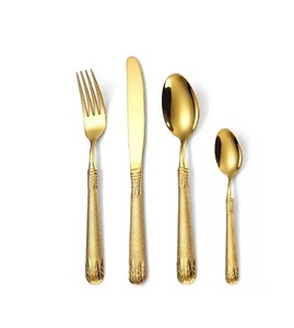 Super vente d'ensembles de couverts incroyables avec couvercle poignées en plastique délicieuse vaisselle hôtel restaurants ensemble de couverts argenterie - Product Image 6