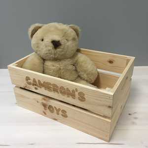 <b>Personalised</b> Large Fruit or Toy <b>Box</b> Home Storage & Organisation-Raw Material Product - Product Image 1