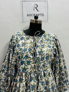 Vestido bohemio Maxi con estampado floral vintage de mujer al por mayor, vestido bohemio con cuello de pico y volantes, ropa de mujer, vestidos bohemios - Product Image 3