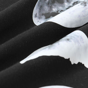 OEM Marque Logo Impression Personnalisée T-shirt100 % Coton Chemise Homme Unisexe 100% coton, T-shirt pour homme coupe ample imprimé - Product Image 3