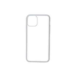 Coque de téléphone en silicone liquide blanc premium TYGO Endi, protection arrière pour filles, pour iPhone 12 Mini - Product Image 1