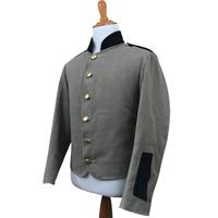 Blouse de fatigue de type sac pour enfants, couleur gris guerre civile confédérée
