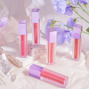 ลิปกลอสสี A12แบรนด์เกาหลีสีดำแดงสีน้ำตาลเข้มเม็ดสีอัดแน่นพอดีกับอากาศกำมะหยี่สีดำด้านลิปกลอสติดทนนาน - Product Image 5