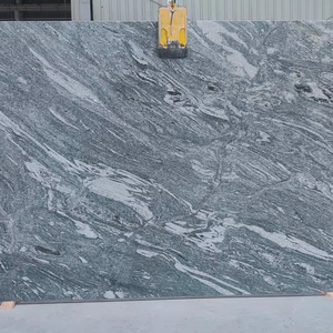 Kuppam Premium Green Elegance Granit Design moderne Carrelage poli et grande dalle pour cuisine salle de bain extérieur Garantie 1 an - Product Image 2