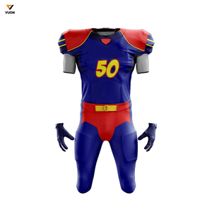 Pantalon de sublimation avec logo d'équipe personnalisé de haute qualité en gros Ensemble d'uniformes de pratique du football américain - Product Image 5
