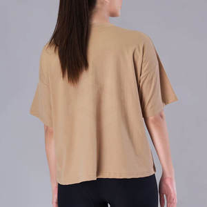 Camisetas Extra Grandes para Mujer de Diseño Personalizado con MOQ Bajo, Ecológicas, de Verano, 100% Algodón, Secado Rápido, Transpirables, Color Personalizado, Lisas - Product Image 6