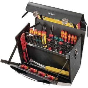 คิงไซส์ พลัส W460xD210xH340mm 33L กระเป๋าใส่เครื่องมือหนังวัว รุ่นใหม่คลาสสิค PARAT - Product Image 1
