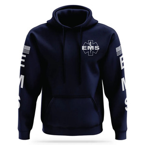 Unisex Durable Latest Design EMS Black <b>White</b> <b>Men's</b> Performance Hoodie Wholesale 3d Sublimation Printed Hoodies and <b>Sweatshirts</b> - Product Image 5
