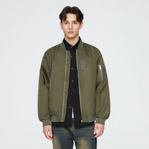 Vestes d'extérieur pour hommes à col rond au design unique, à séchage rapide, à manches longues, à fermeture éclair, à bas prix - Product Image 2