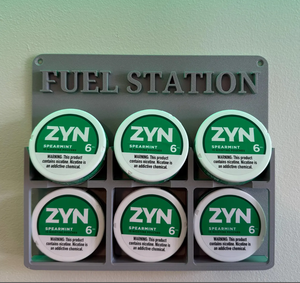 2025 새로운 디자인 사용자 정의 Zyn Sign | 가정 또는 책상 설치를위한 개인화 된 Zyn 디스플레이 | 최대 6 캔을 보유합니다 - Product Image 3