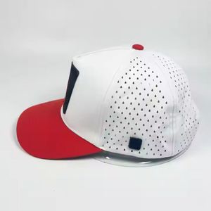 หมวกยางตัดด้วยเลเซอร์แบบปรับแต่งได้หมวกสีตัดกันสองโทนสีหมวกโครงสร้างน้ำหนักเบาระบายอากาศได้ดีโรงงานจากเวียดนาม - Product Image 3