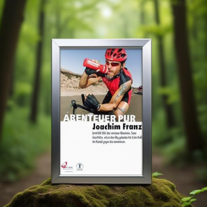 FRANKEN DIN A2 Aluminum Silver Picture Frame 46.9 X 64.3 X 1.6 cm Metal Frame - Product Image 3