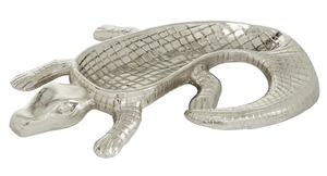 Casting Aluminium Métal Design Alligator Service Alimentaire Et Utilisation Décorative Plateau Et Plateaux En Métal - Product Image 2