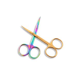 Ciseaux à sourcils Ciseaux à ongles incurvés Ciseaux de coupe professionnels en acier inoxydable pour les soins personnels et le toilettage - Product Image 3