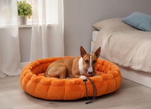 Premium Amistar Classic Faux Fur Heating Convertible Pet Bed for Small and Medium Breed Dogs and Cats - Product Image 3