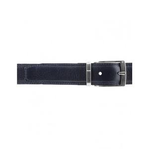 Cintura reversibile fatta a mano italiana girevole su due lati blu nero 3 cm di larghezza di alta qualità Custom uomini 6 pezzi per scatola OEM disponibili - Product Image 5