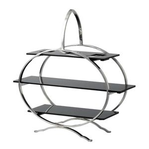 Hand Made Personalized Elegant Fancy <b>3</b> <b>Tier</b> Made in India Customized logo Print Vintage Stylish <b>Cake</b> <b>Stand</b> for Wedding - Product Image 2