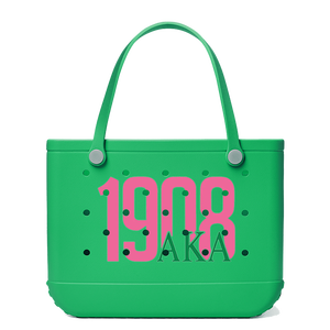 Bolsa de Playa EVA con Logotipo Personalizado para Mujeres Universitarias, Gran Capacidad, Impermeable, Estilo Sororidad, Bolsa de Regalo para Eventos de Hermandad Universitaria - Product Image 2