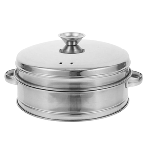Nouveau design en acier inoxydable élégant et durable La casserole ronde en métal parfaite pour toutes les occasions - Product Image 5