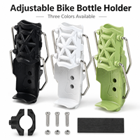 Porte-gobelet de vélo sans perçage, universel, rotatif à 360° °   Support de bouteille d'eau pour guidon de vélo, vélo électrique, moto, convient à 85 mm