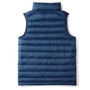 High Quality Canvas Thin Mens Outdoor Puffer <b>Vest</b> Stand for Winter Wear Waterproof Windproof Breathable Warm Sleeveless Jacket - Product Image 2