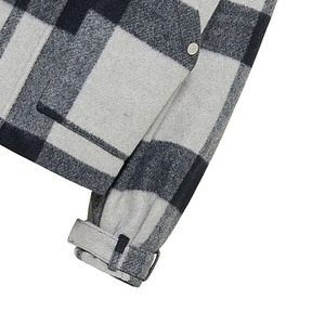 แจ็กเก็ตขนแกะป้องกันแบคทีเรียสำหรับผู้ชายเสื้อแจ็คเก็ตขนแกะ2025ป้องกันแบคทีเรียสำหรับผู้หญิงมีโลโก้ออกแบบได้ตามต้องการทุกขนาด - Product Image 4