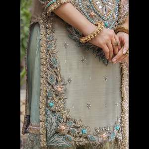 ชุดเดรสใส่เล่นปากีสถานสำหรับผู้หญิงอินเดียเดรสสนามหญ้า2024 Salwar Kameez มาใหม่ล่าสุด2021 - Product Image 6