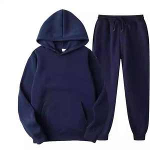 New Arrival Unisex High Quality 100% Cotton Hooded Eco-Friendly Heavyweight Breathable Tracksuits Casual Outdoor Autumn Solid - Product Image 5