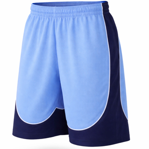 Shorts décontractés pour hommes, taille mi-haute élastique, bicolores, respirants, anti-humidité, en maille performante (S3XL) - Product Image 4