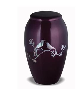 นกพิราบไว้ทุกข์โกศใส่เถ้าไข่มุกแม่ของผู้ใหญ่ฝังโกศใส่เถ้ากับนกพิราบ - Product Image 4