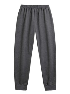 Custom Made Men's Casual Jogger Pants High Quality 100% Cotton Eco-Friendly Breathable Drawstring Closure <b>Light</b> Wash <b>Trousers</b> - Product Image 5
