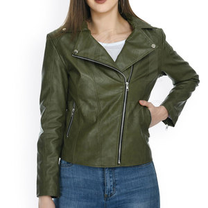 Ropa de calle Moda Mujer Ropa de cuero Ropa de mujer Chaqueta Chaquetas de talla grande Ropa de mujer - Product Image 4