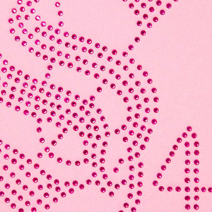 Sweat à capuche en coton thermique rose personnalisé en gros avec fermeture éclair de travail en strass exceptionnelle pour la saison d'hiver - Product Image 3