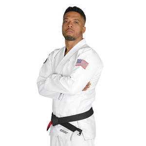 Fait sur mesure BJJ Gi 450gsm perle armure Jiu Jitsu uniforme Kimono OEM usine Arts martiaux formation costume - Product Image 5