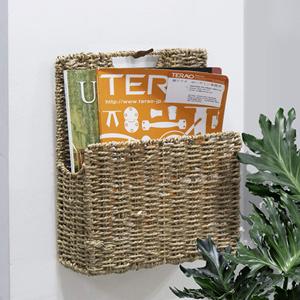 Organisateur de bureau en jonc de mer, panier de rangement pour magazines, fournitures de bureau, prix abordable, de la part d'un producteur fiable - Product Image 4