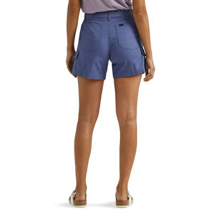 Short Cargo pour femmes Streetwear été décontracté confortable taille haute couleur unie blanc coton Shorts pour femmes avec poches - Product Image 3