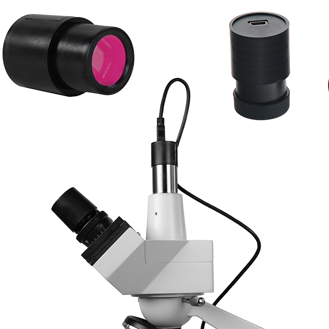 BestScope MDE2-510BC 5.1MP USB2.0 CMOS Metal Microscope Digital Eyepiece for Biological and Stereo Microscope