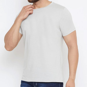 Pakistan Manufacturer's Wholesale 100% Cotton O-Neck T-Shirt for Men Blank <b>Plain</b> Custom Logo Embroidery Printing Solid Pattern - Product Image 1