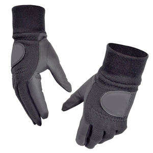 Gants de golf pour hommes en cuir de cabretta de haute qualité, cuir PU sport, logo personnalisé OEM, respirant, gants de golf en cuir véritable - Product Image 1