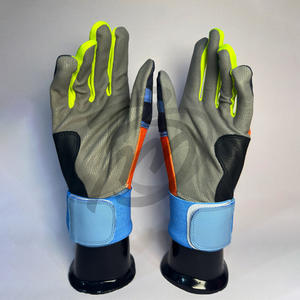 Super Squal Premium Quality Leather Batting Gloves <b>Top</b>-Notch Gear for Baseball Players - Product Image 3