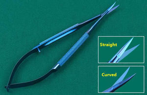Juego de Instrumentos de Acero Inoxidable para Cirugía Oftálmica, Tijeras y Portaagujas Manuales - Instrumentos Quirúrgicos de Alta Calidad - Product Image 3