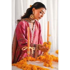 Conjunto de Camisa y Dupatta de Satén Haneen - Product Image 5